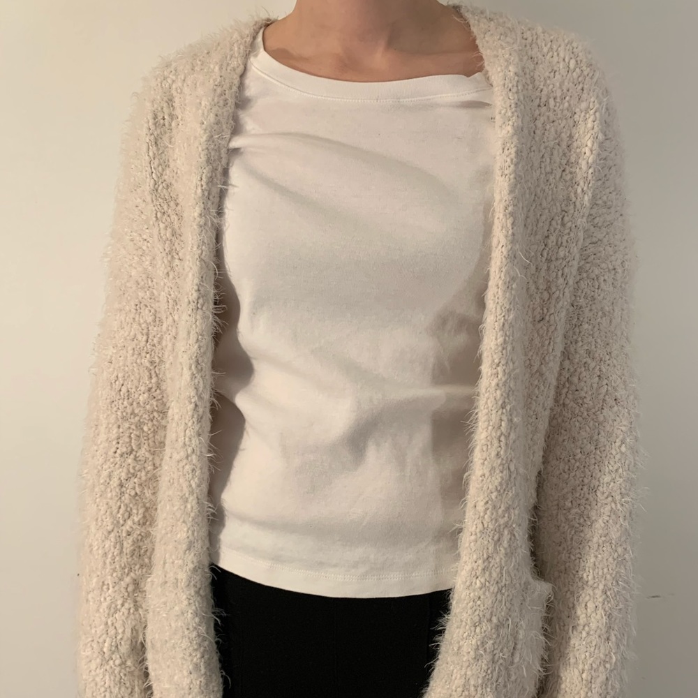 Fuzzy sweater